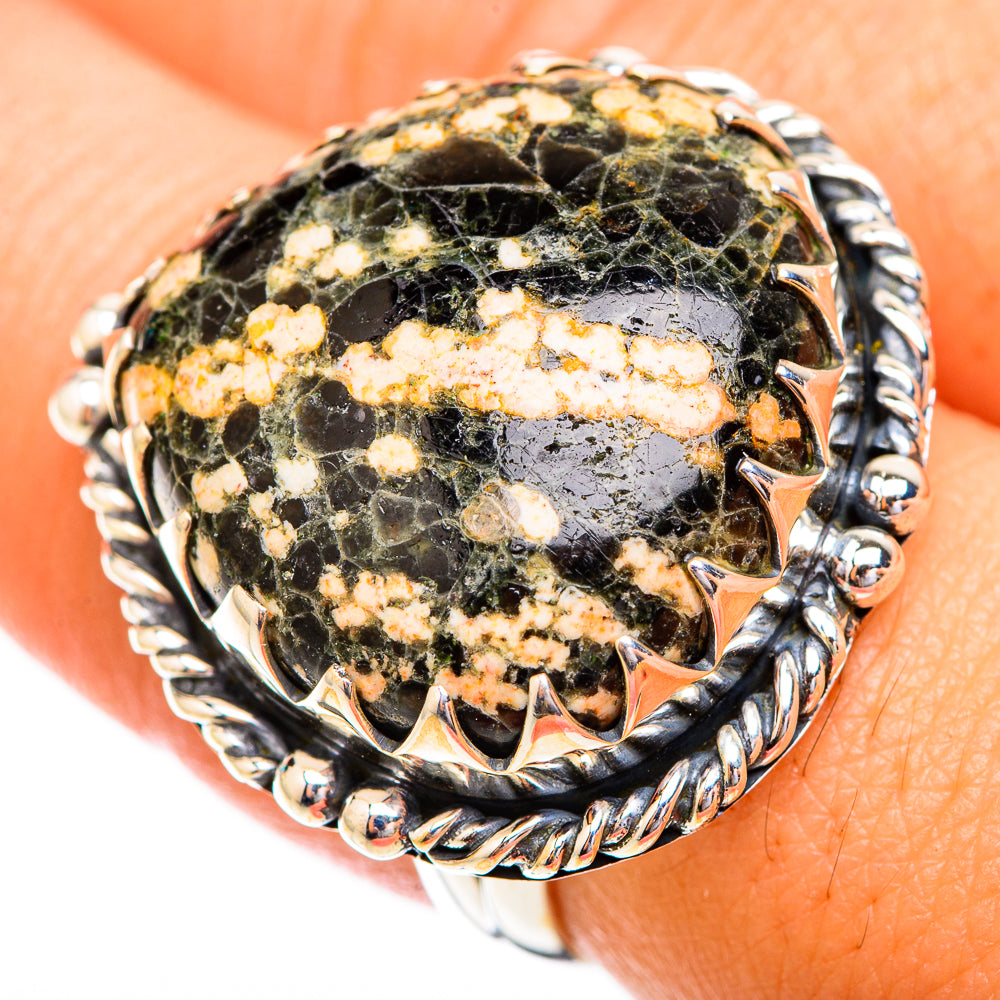 Ocean Jasper Rings handcrafted by Anasilvercos - RING119439
