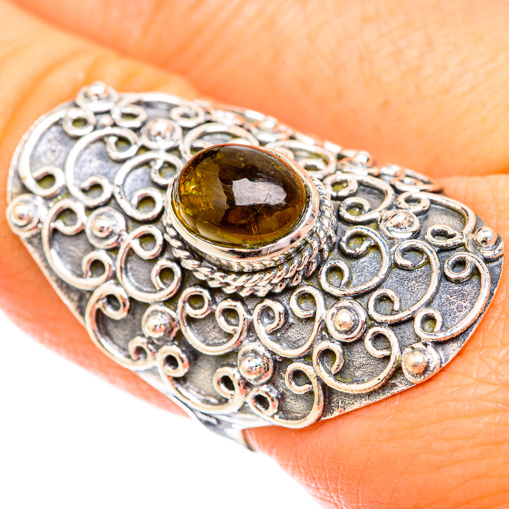 Tourmaline Rings handcrafted by Anasilvercos - RING119440