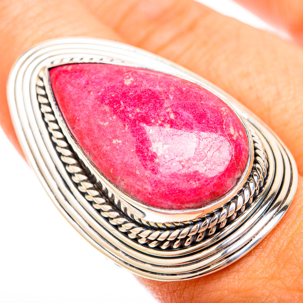 Thulite Rings handcrafted by Anasilvercos - RING119451