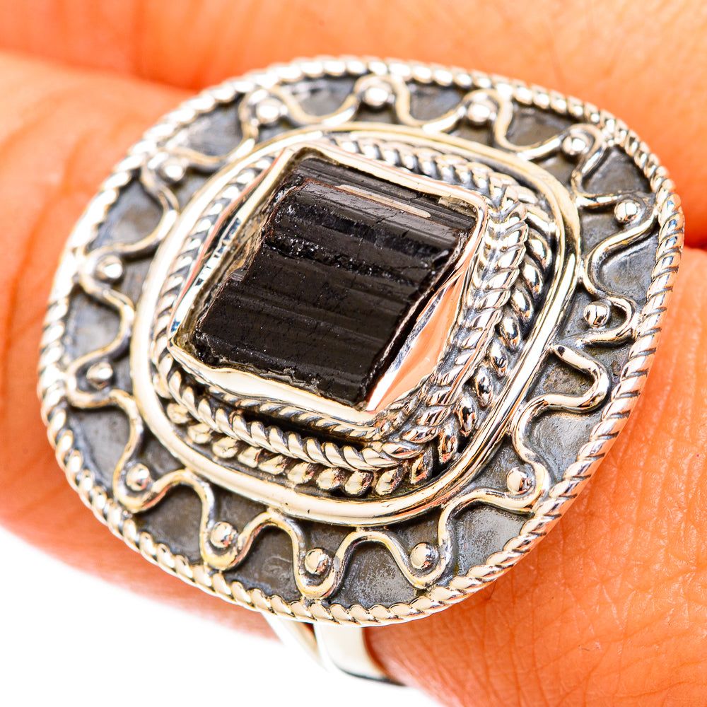 Tektite Rings handcrafted by Anasilvercos - RING119458