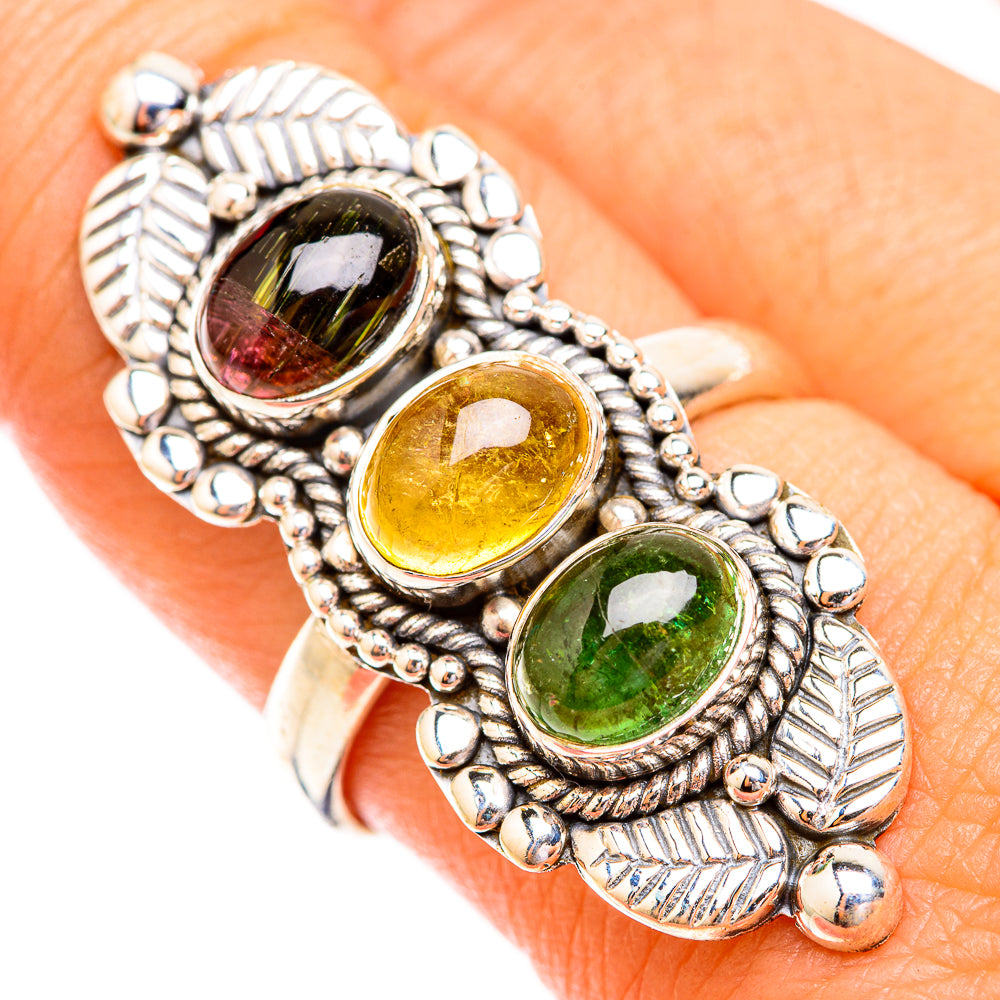 Tourmaline Rings handcrafted by Anasilvercos - RING119467