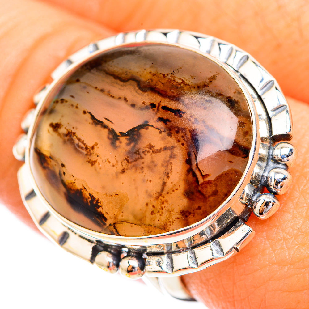 Montana Agate Rings handcrafted by Anasilvercos - RING119483