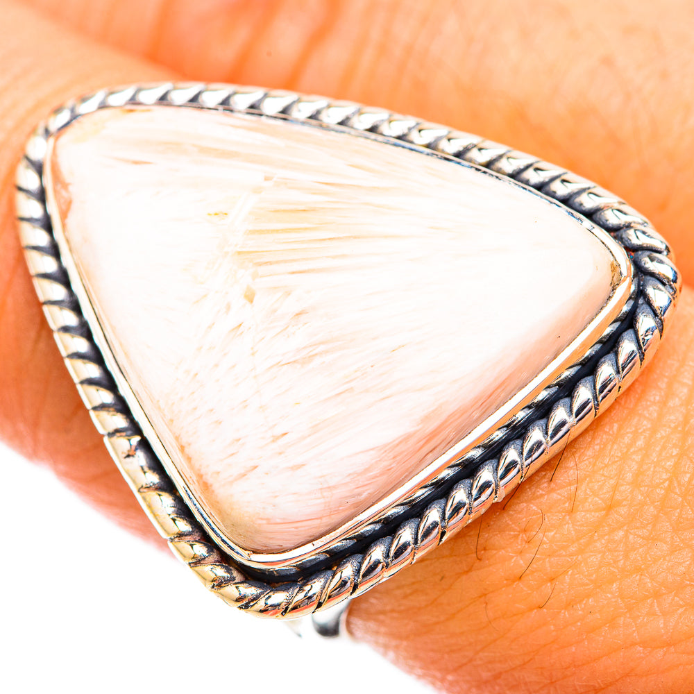 Scolecite Rings handcrafted by Anasilvercos - RING119485