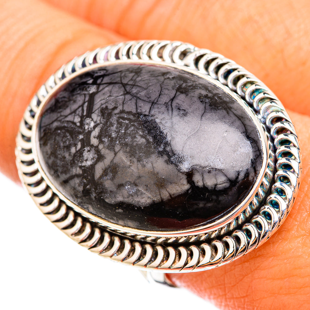 Pinolith Jasper Rings handcrafted by Anasilvercos - RING119495