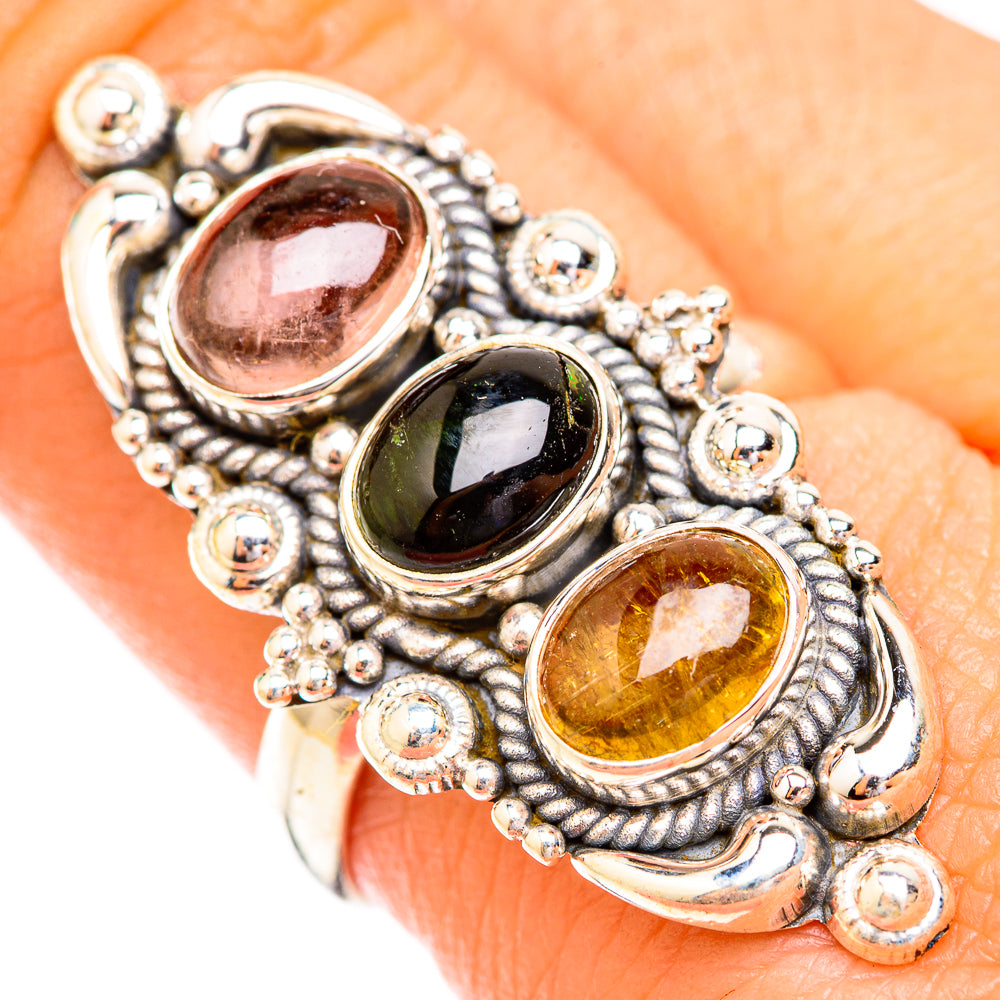 Ethiopian Opal Rings handcrafted by Anasilvercos - RING119505