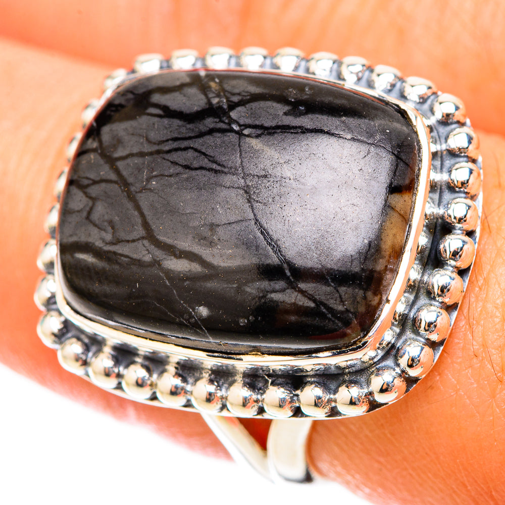Picasso Jasper Rings handcrafted by Anasilvercos - RING119560