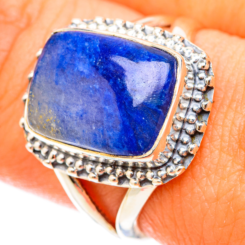 Sodalite Rings handcrafted by Anasilvercos - RING119568