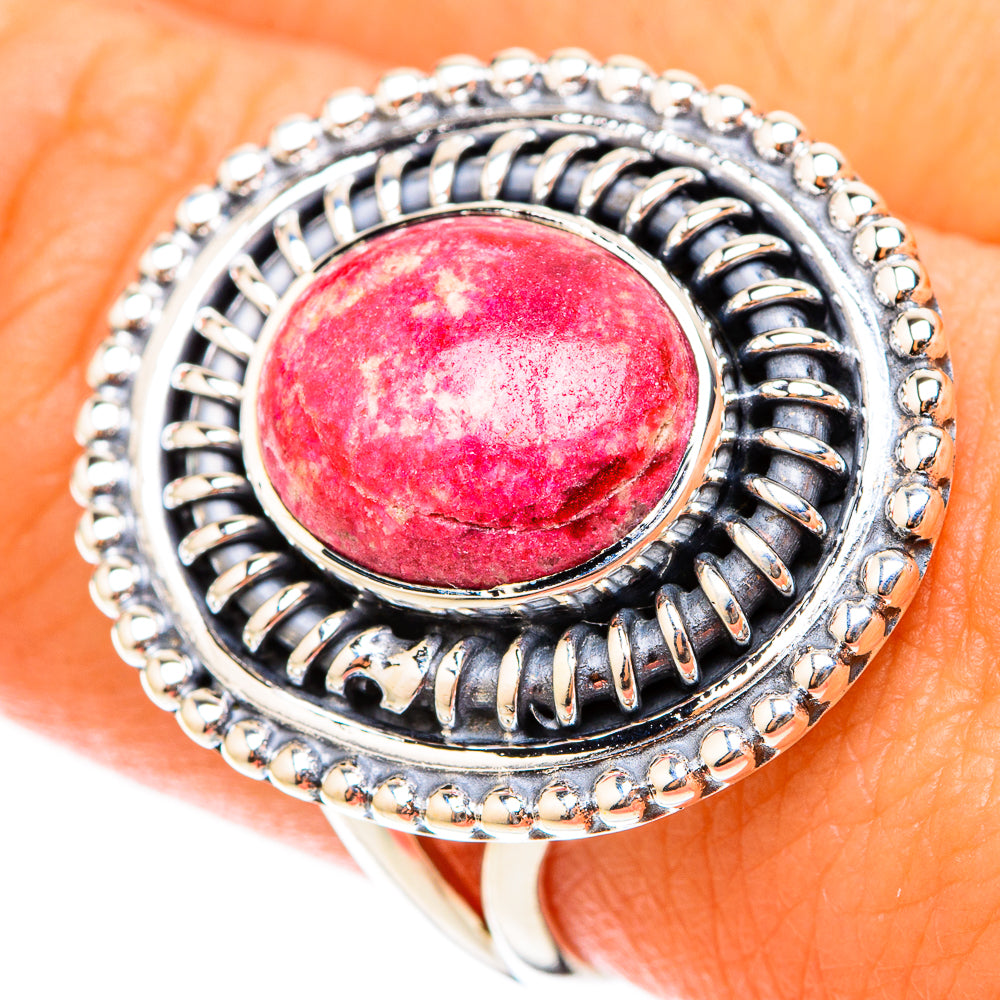 Thulite Rings handcrafted by Anasilvercos - RING119580