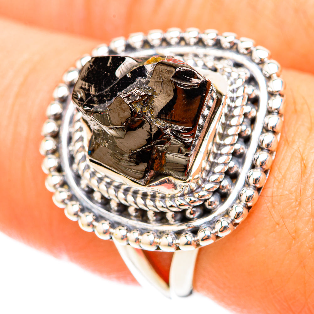 Shungite Rings handcrafted by Anasilvercos - RING119609