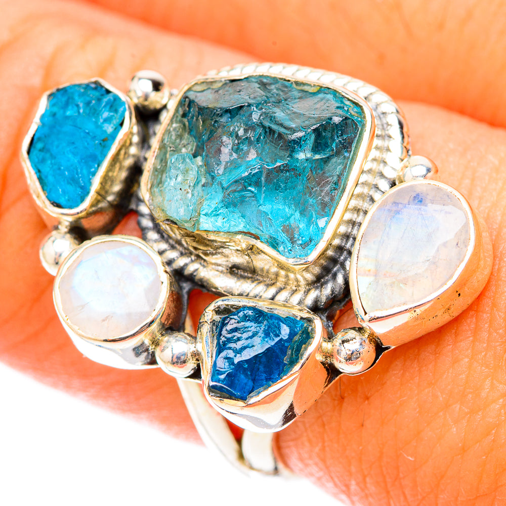 Apatite Rings handcrafted by Anasilvercos - RING119618