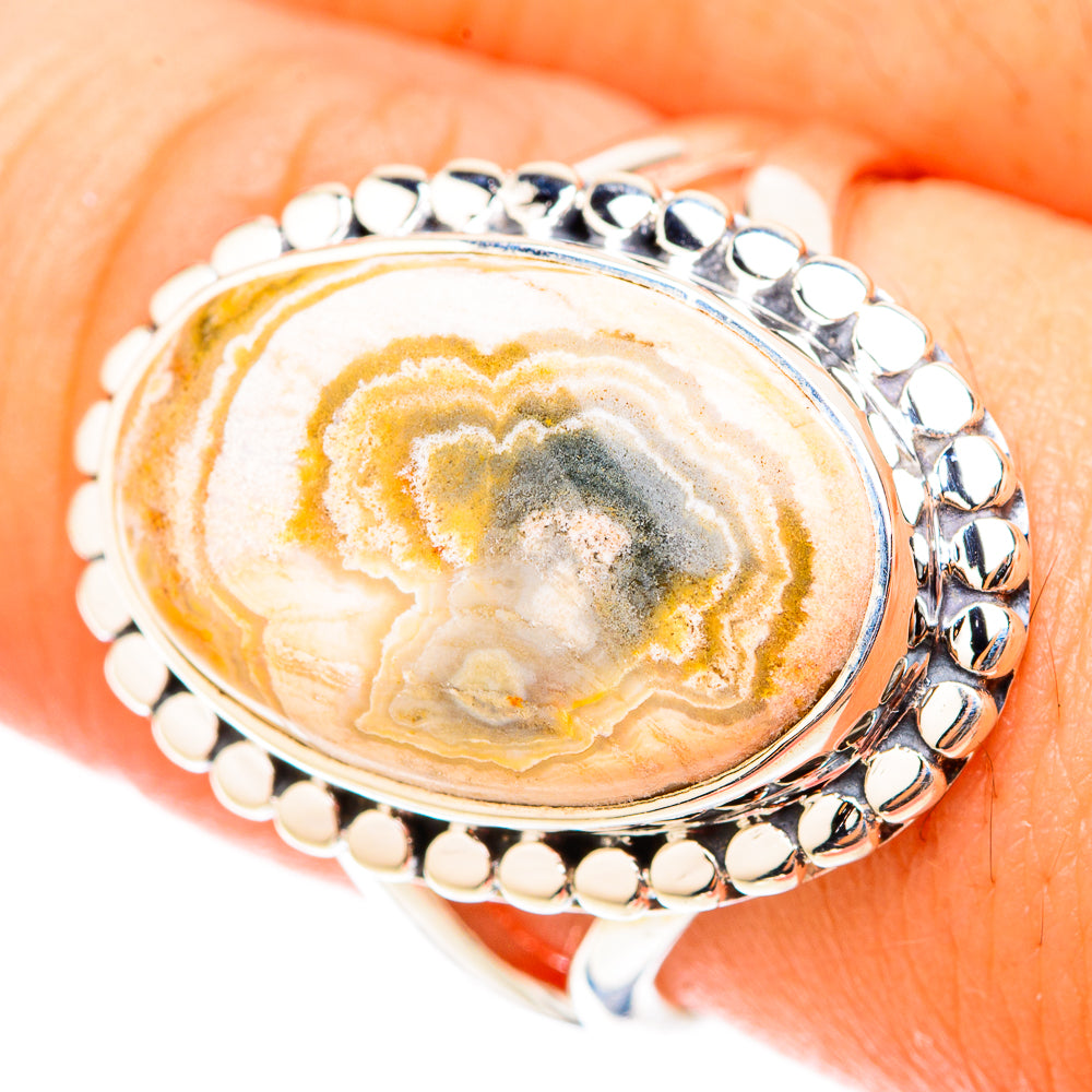 Ocean Jasper Rings handcrafted by Anasilvercos - RING119624