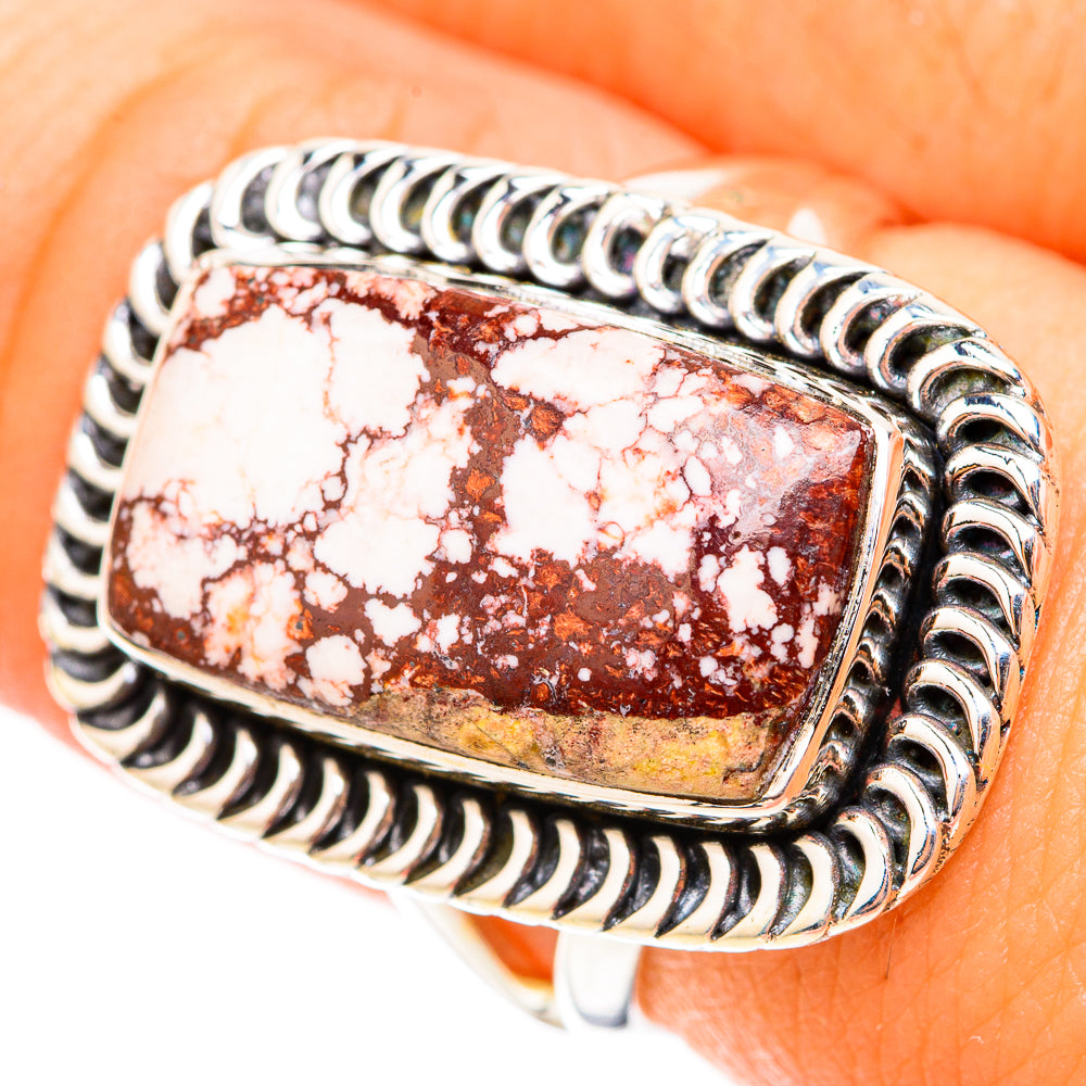 Wild Horse Jasper Rings handcrafted by Anasilvercos - RING119625