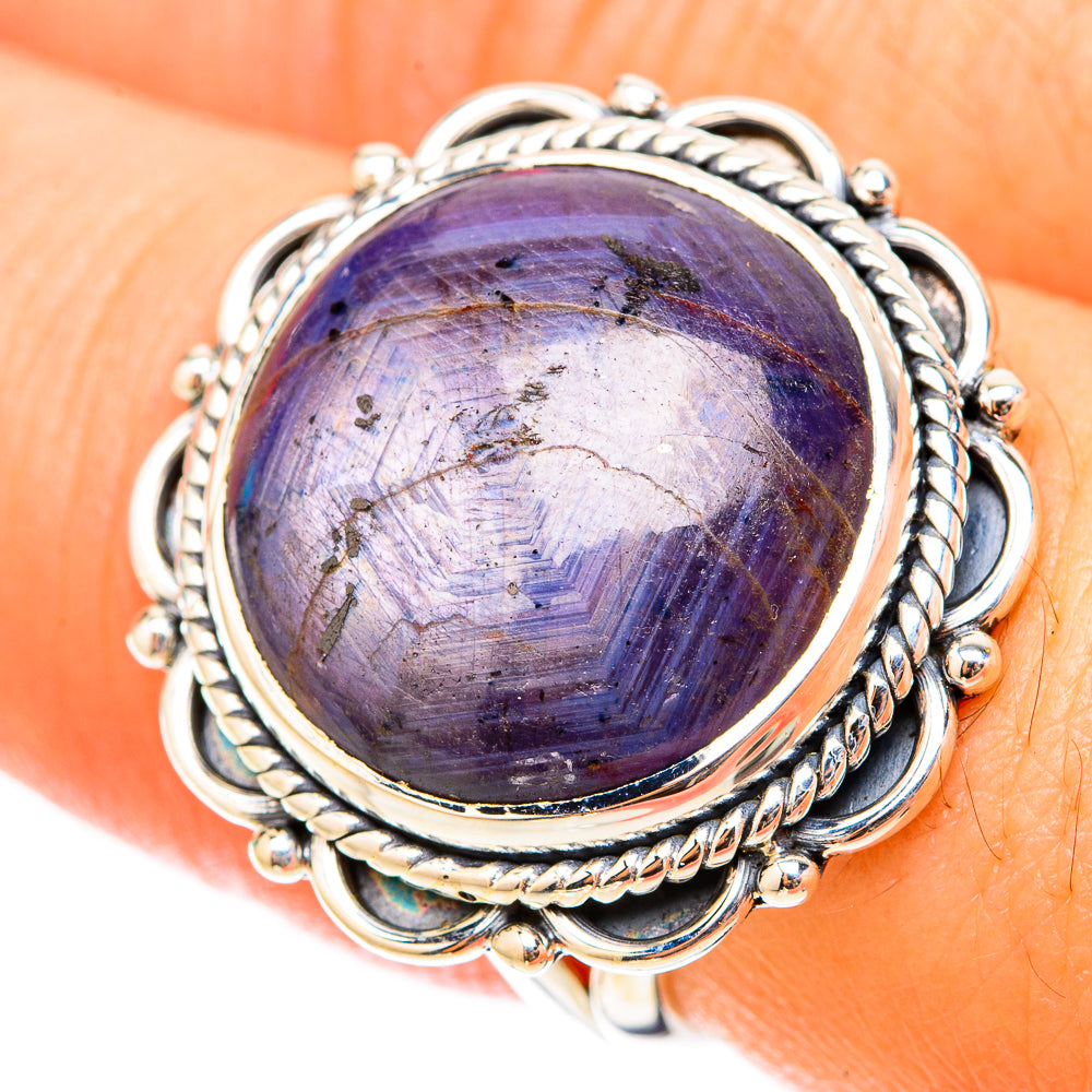 Star Ruby Rings handcrafted by Anasilvercos - RING119631