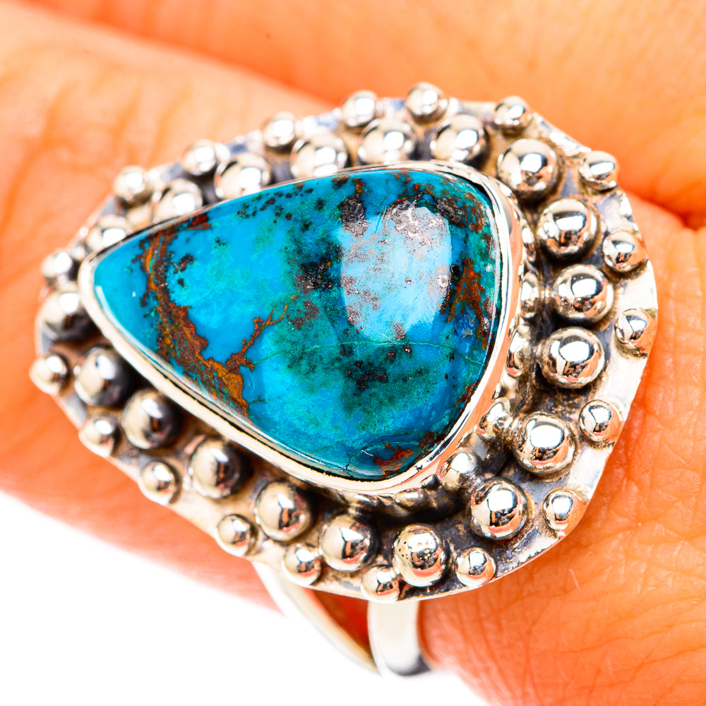 Shattuckite Rings handcrafted by Anasilvercos - RING119640