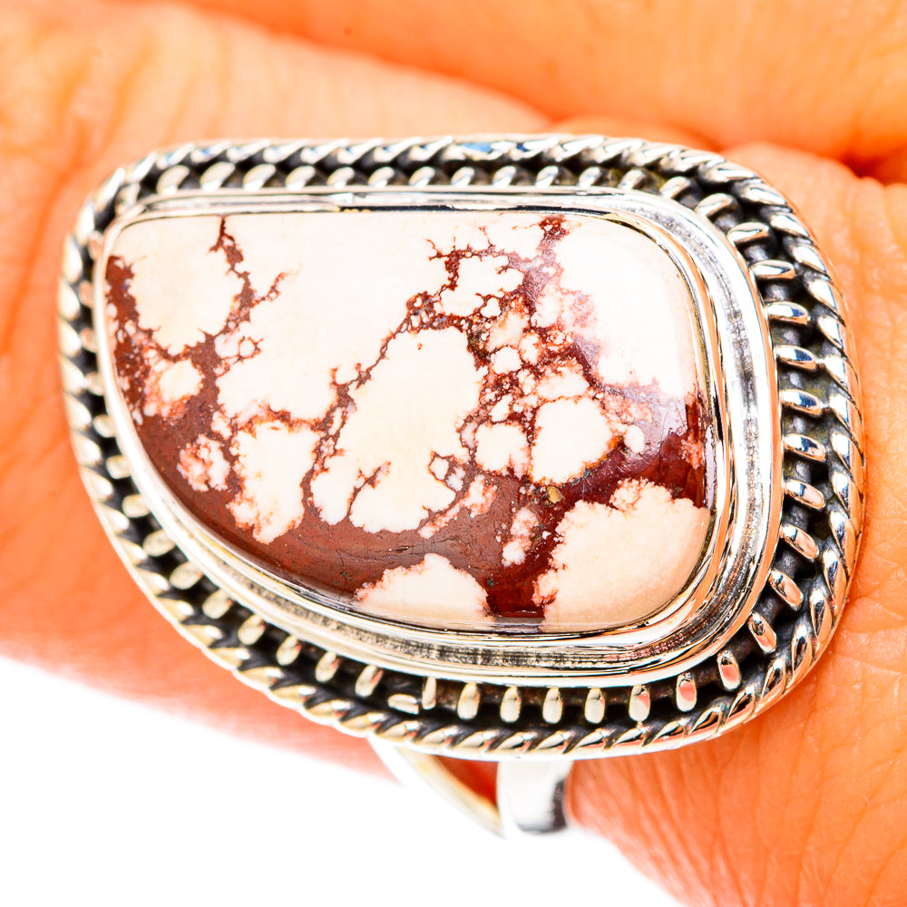 Wild Horse Jasper Rings handcrafted by Anasilvercos - RING119649