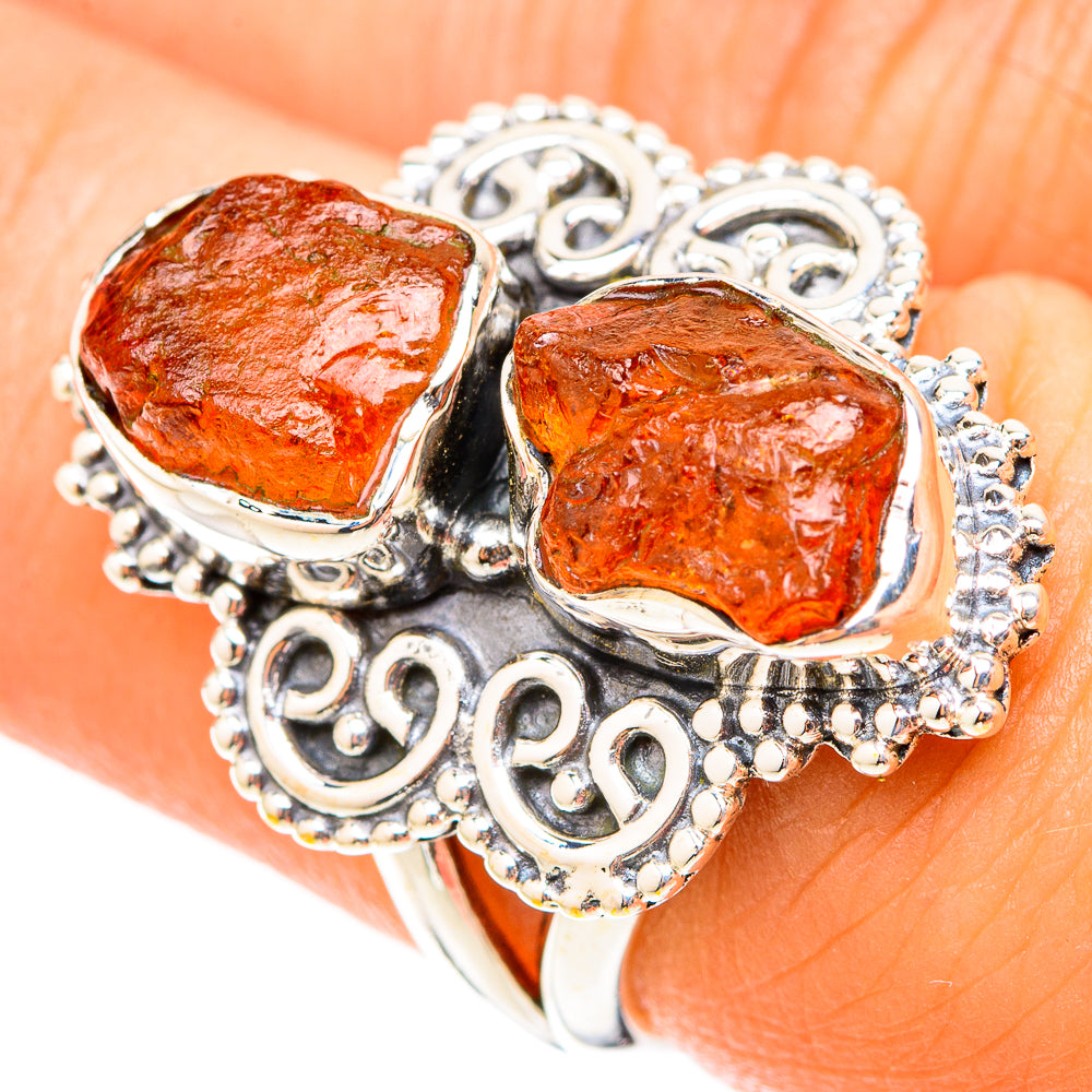 Carnelian Rings handcrafted by Anasilvercos - RING119651
