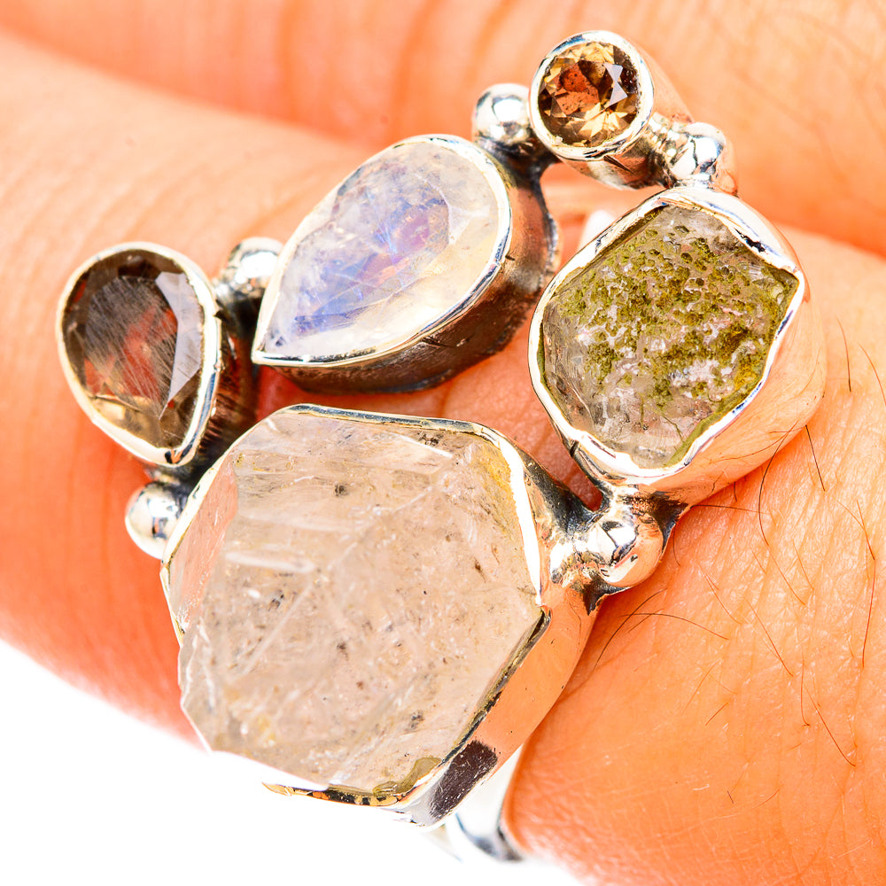 Herkimer Diamond Rings handcrafted by Anasilvercos - RING119658