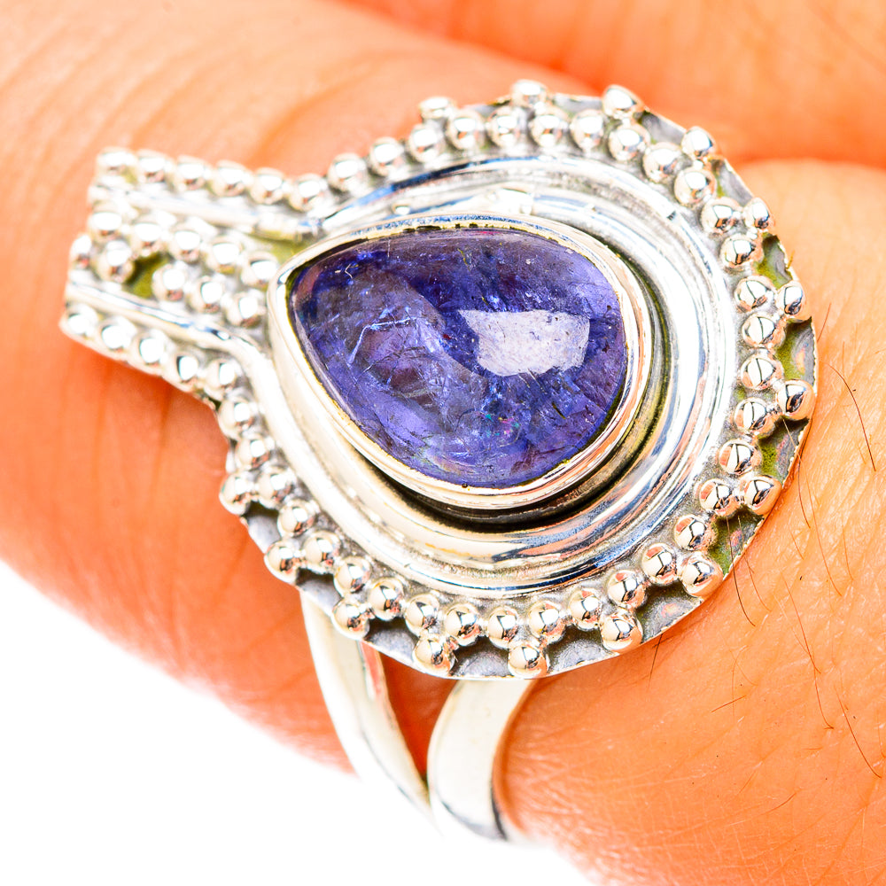 Tanzanite Rings handcrafted by Anasilvercos - RING119680