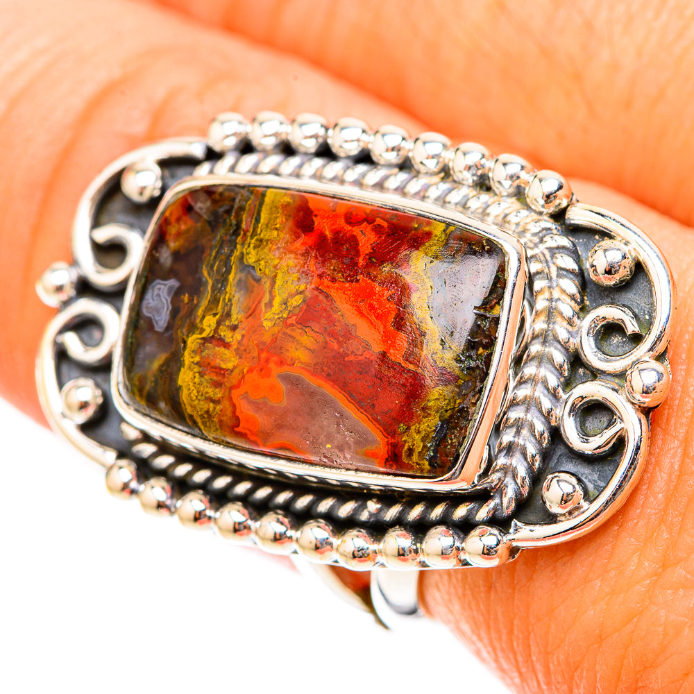 Moroccan Agate Rings handcrafted by Anasilvercos - RING119704