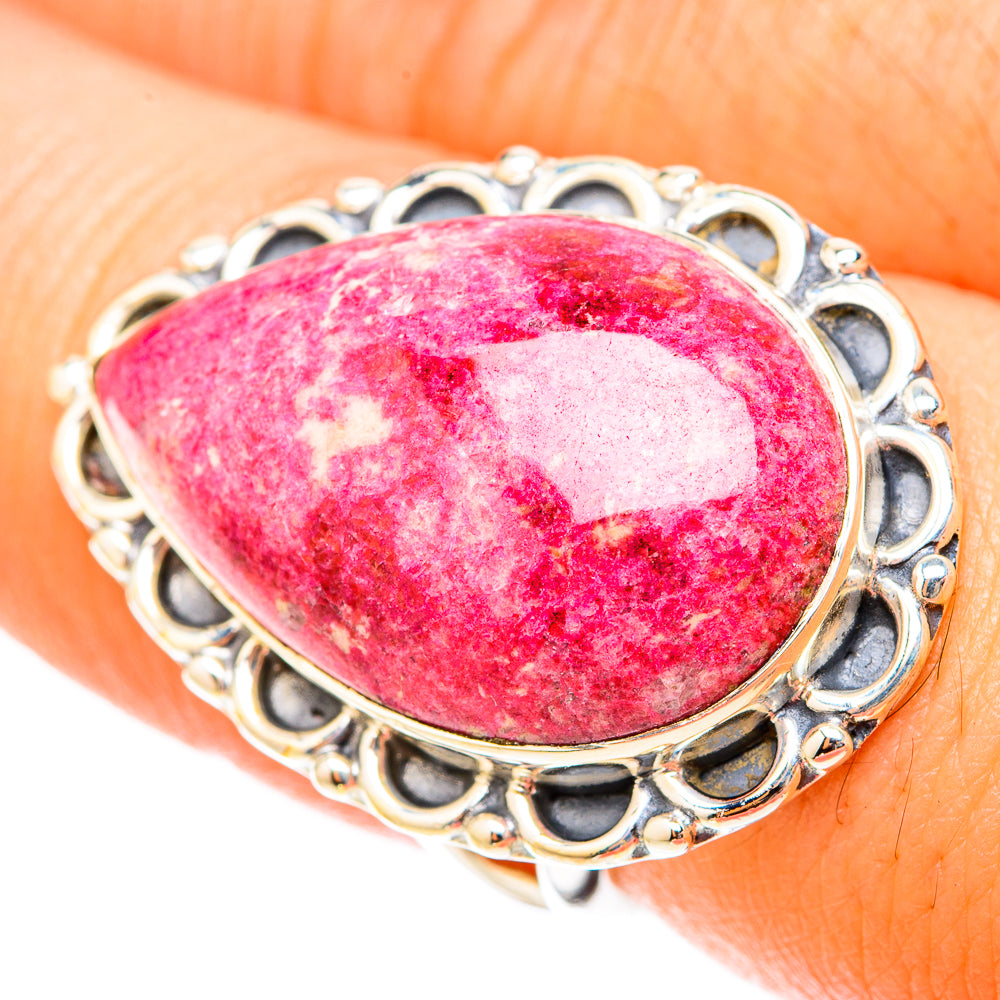 Thulite Rings handcrafted by Anasilvercos - RING119710