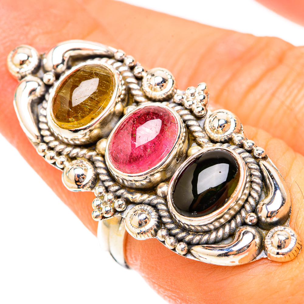 Tourmaline Rings handcrafted by Anasilvercos - RING119727
