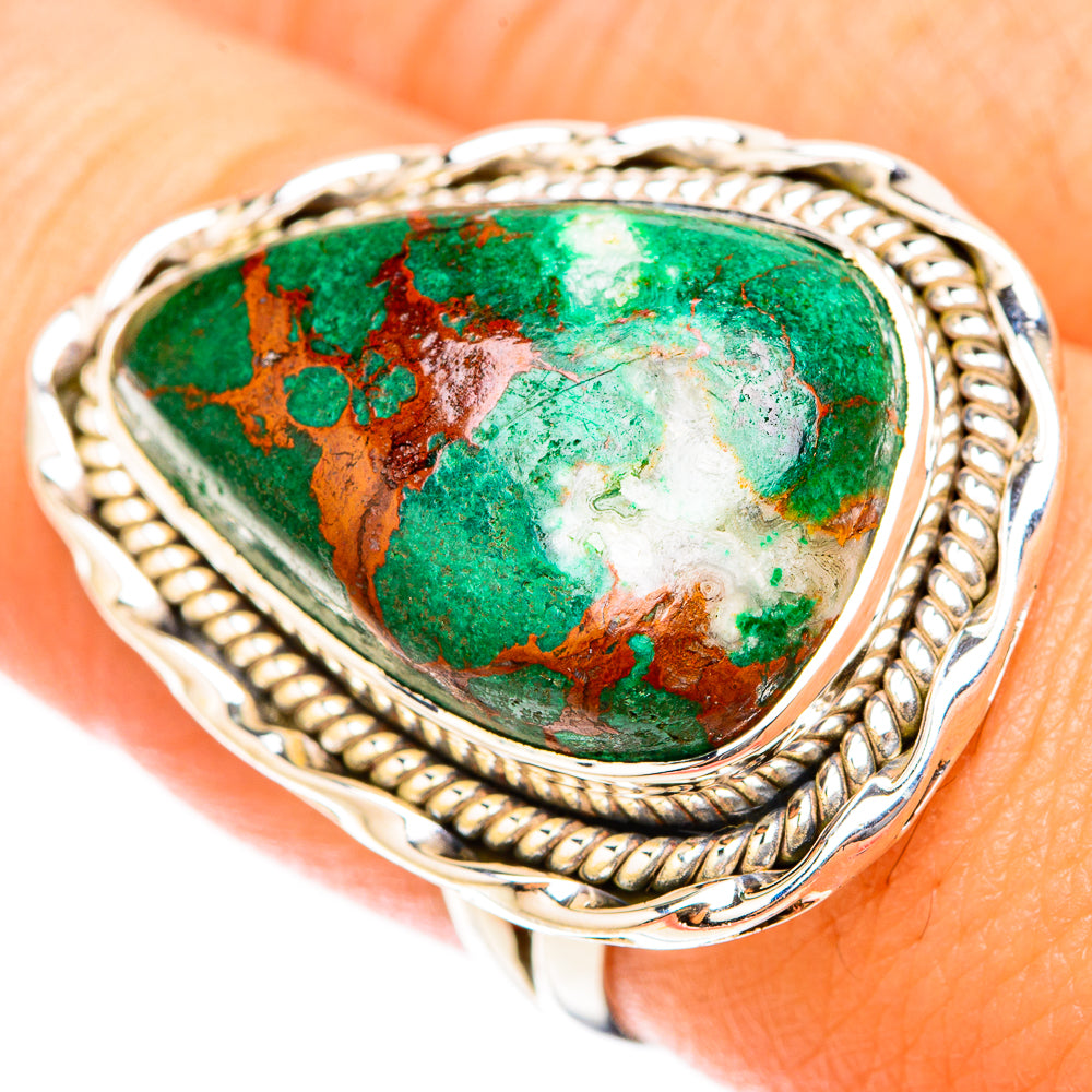 Malachite Rings handcrafted by Anasilvercos - RING119747