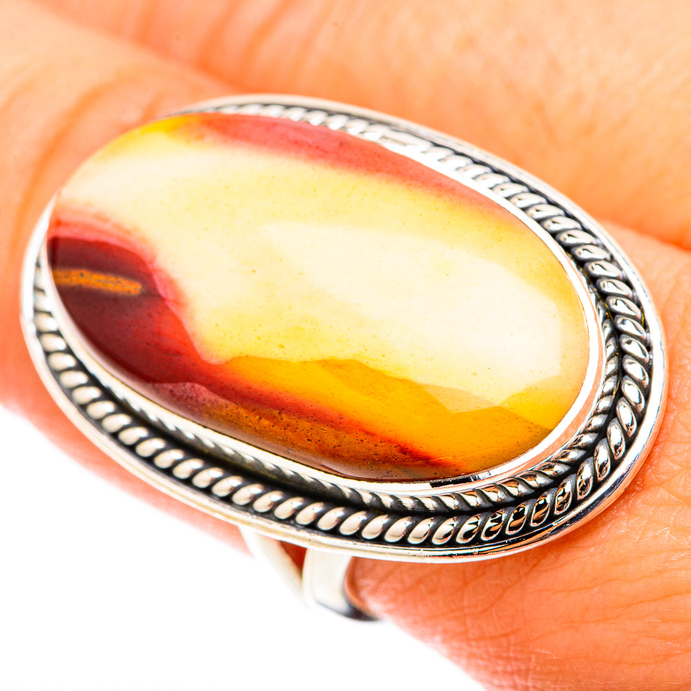 Mookaite Rings handcrafted by Anasilvercos - RING119752
