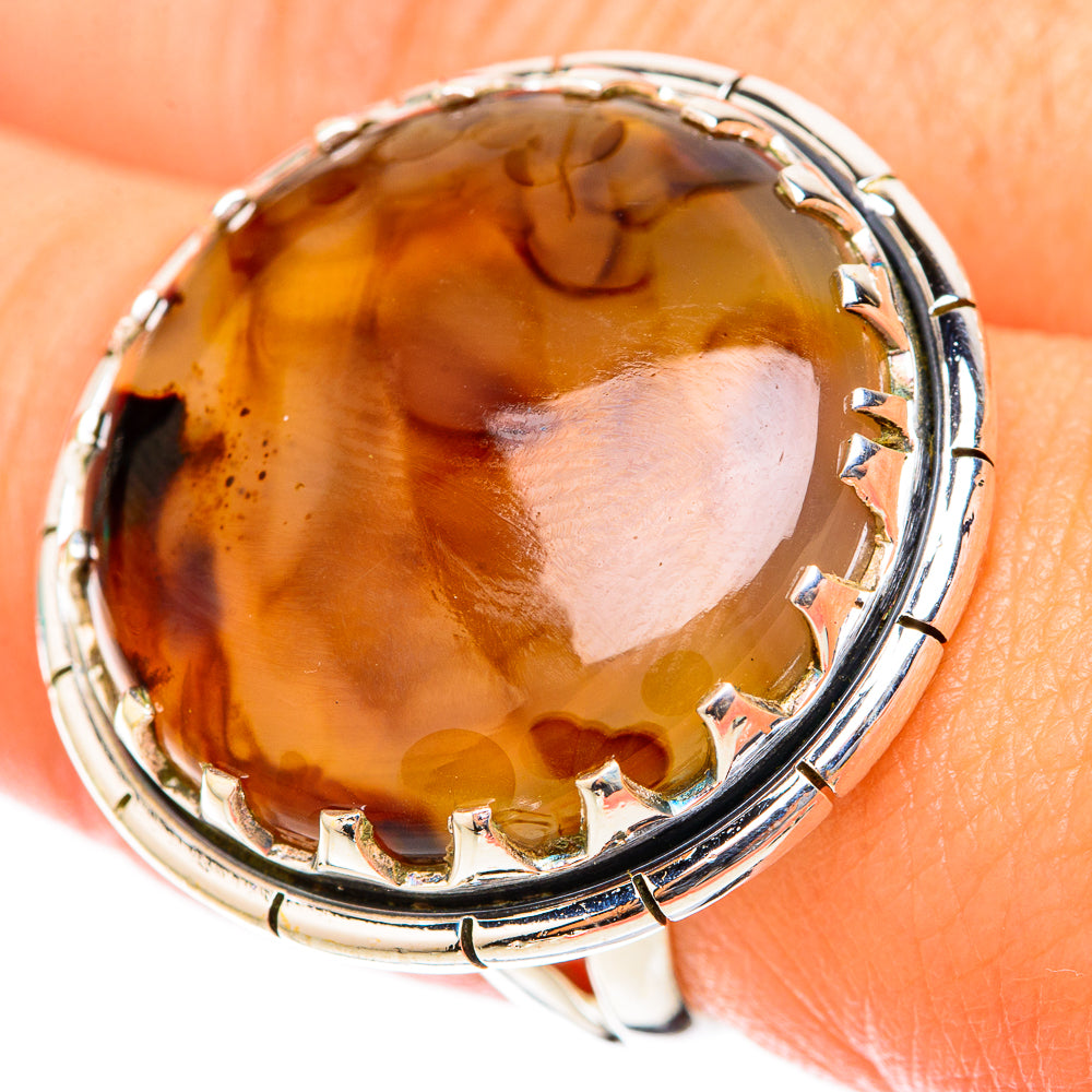 Montana Agate Rings handcrafted by Anasilvercos - RING119753