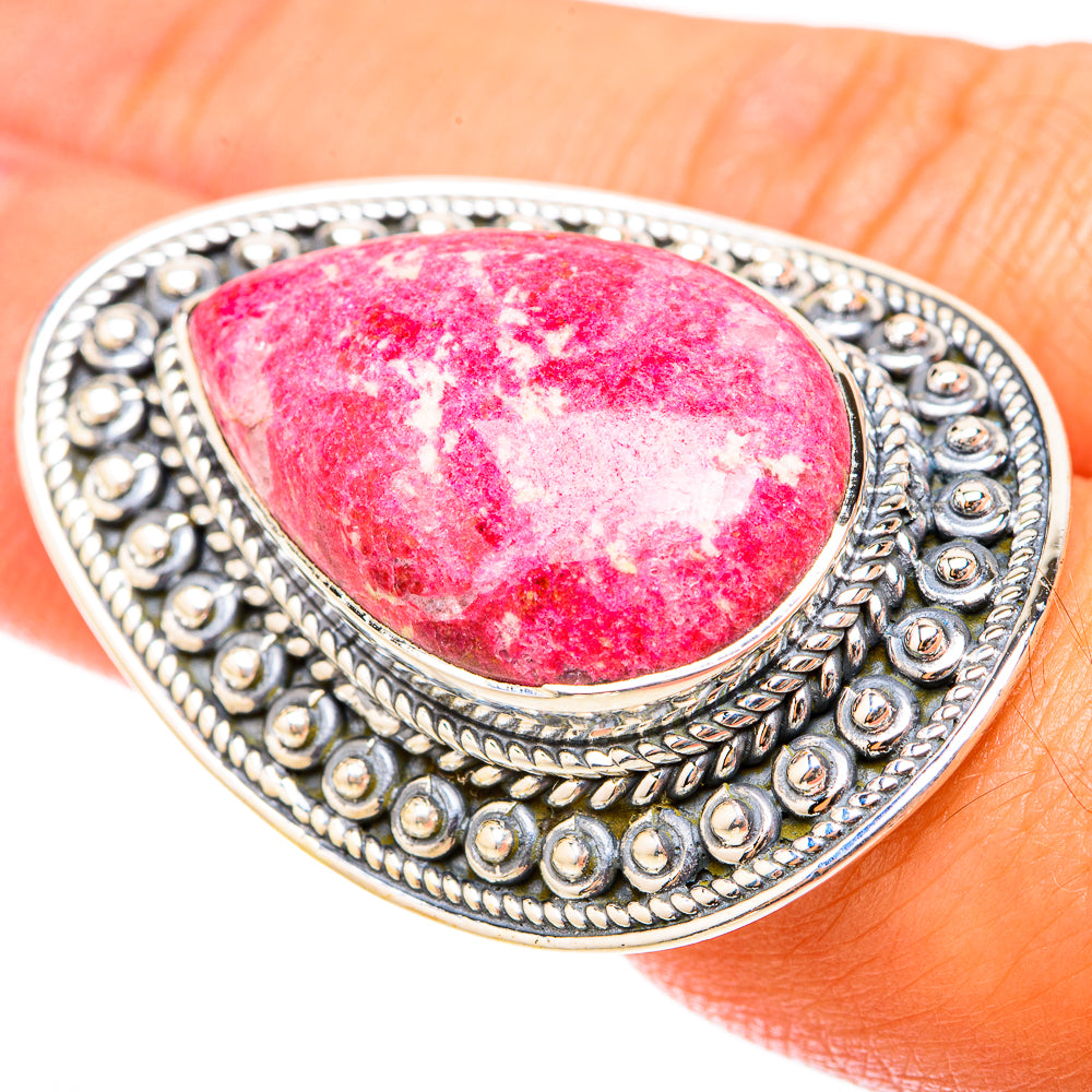 Thulite Rings handcrafted by Anasilvercos - RING119758