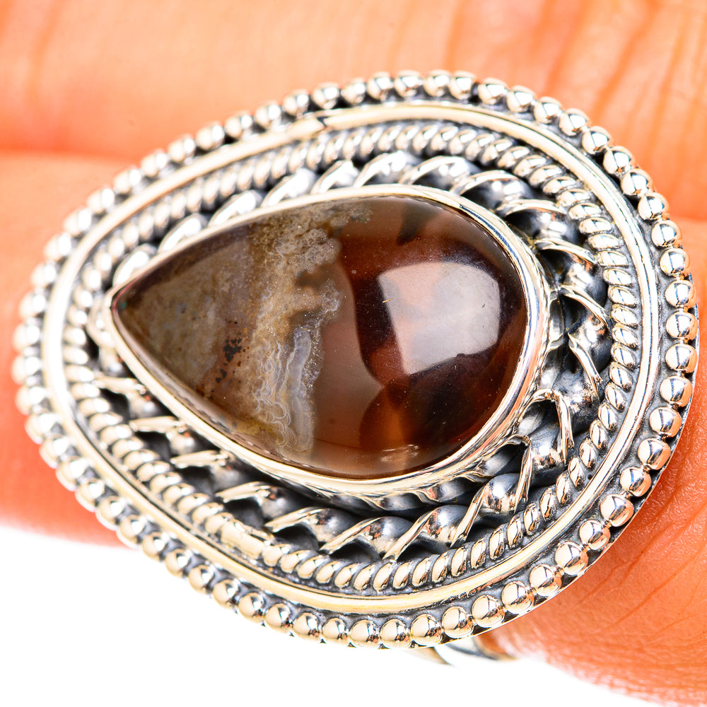 Montana Agate Rings handcrafted by Anasilvercos - RING119789