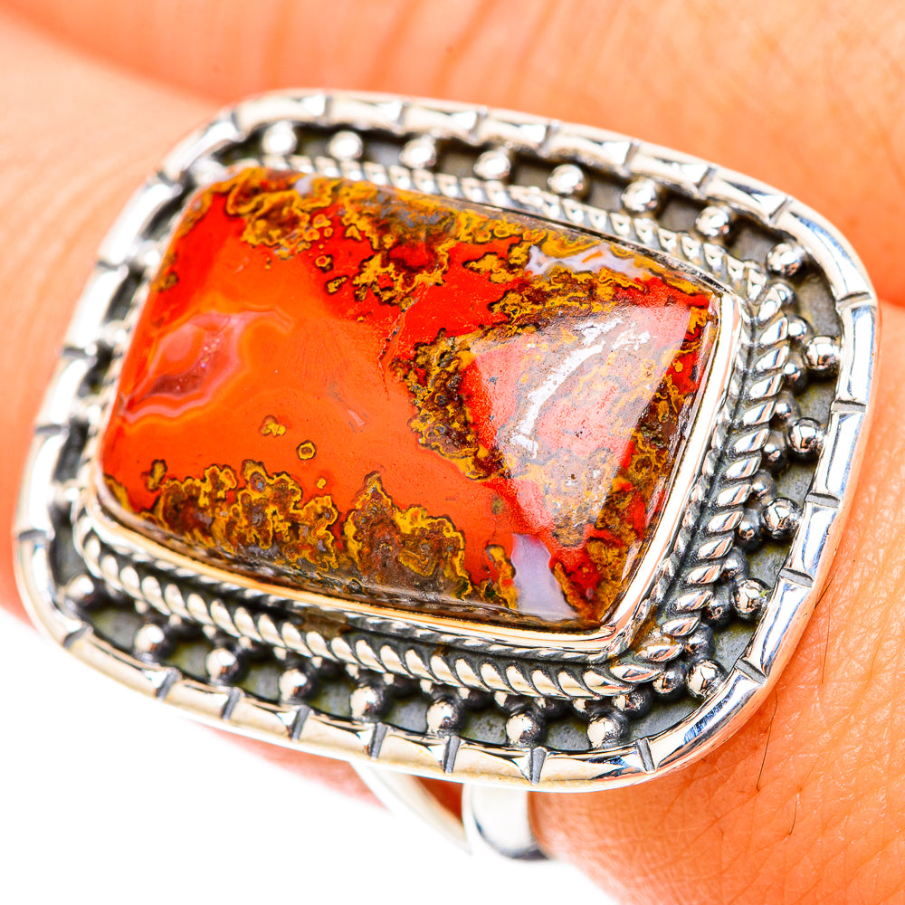 Moroccan Agate Rings handcrafted by Anasilvercos - RING119790