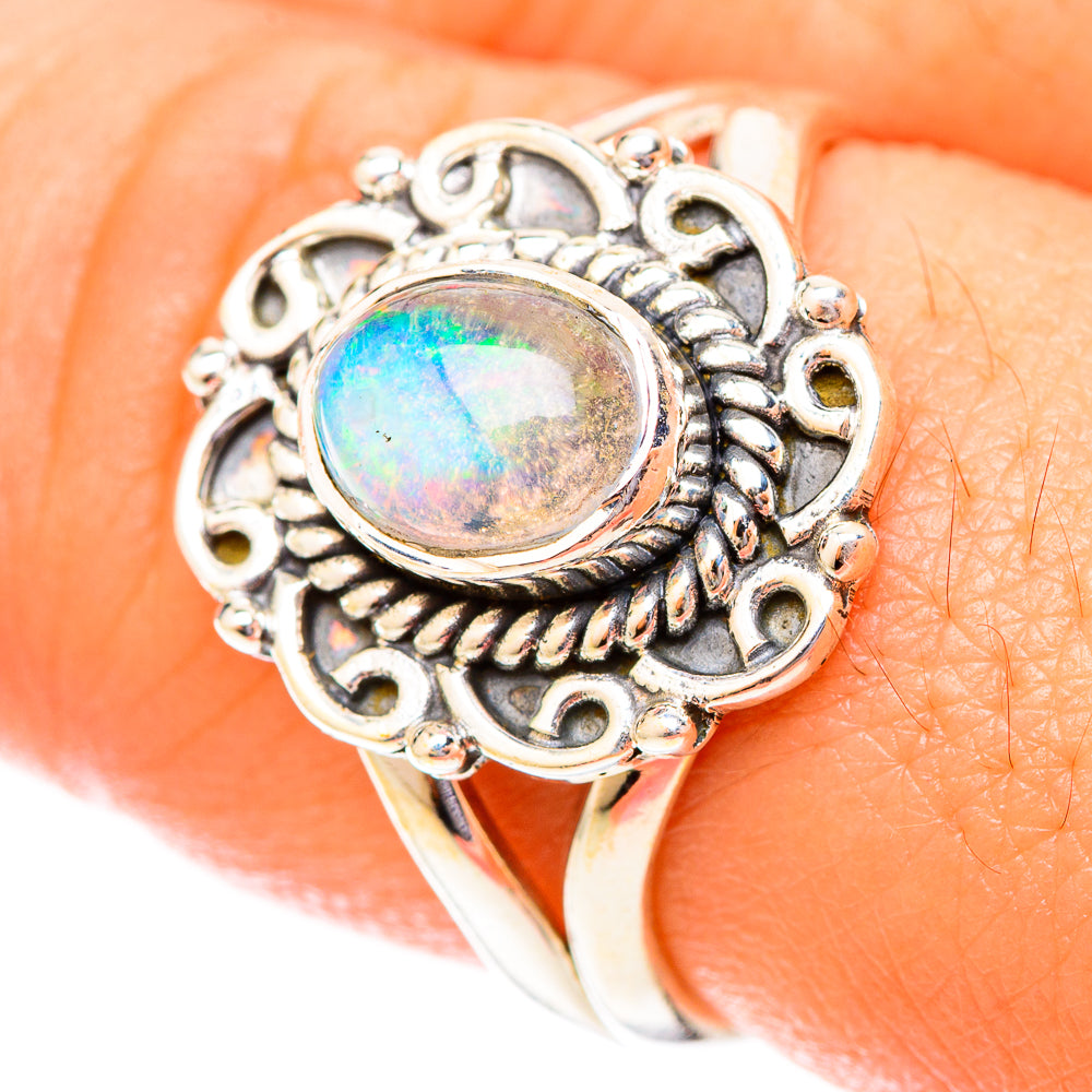 Labradorite Rings handcrafted by Anasilvercos - RING119839