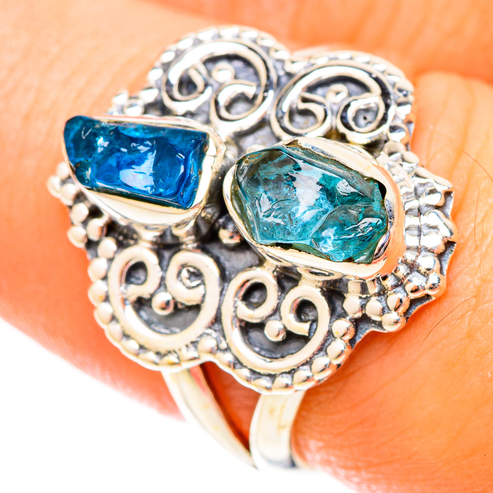 Apatite Rings handcrafted by Anasilvercos - RING119845