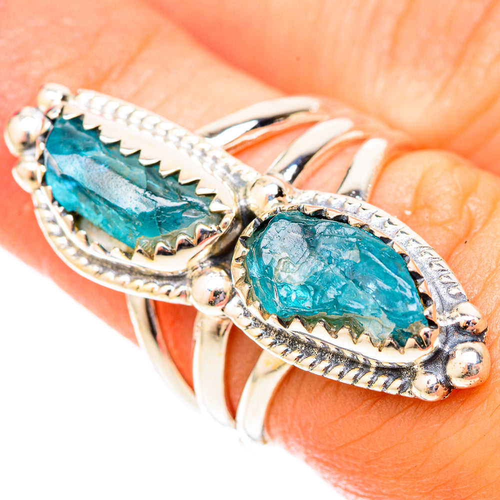 Apatite Rings handcrafted by Anasilvercos - RING119878
