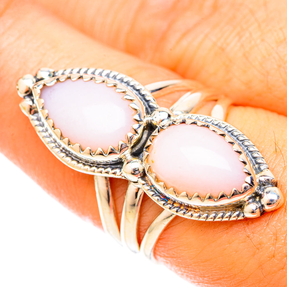Pink Opal Rings handcrafted by Anasilvercos - RING119891