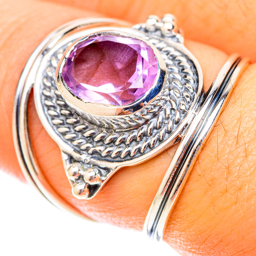 Amethyst Rings handcrafted by Anasilvercos - RING119894