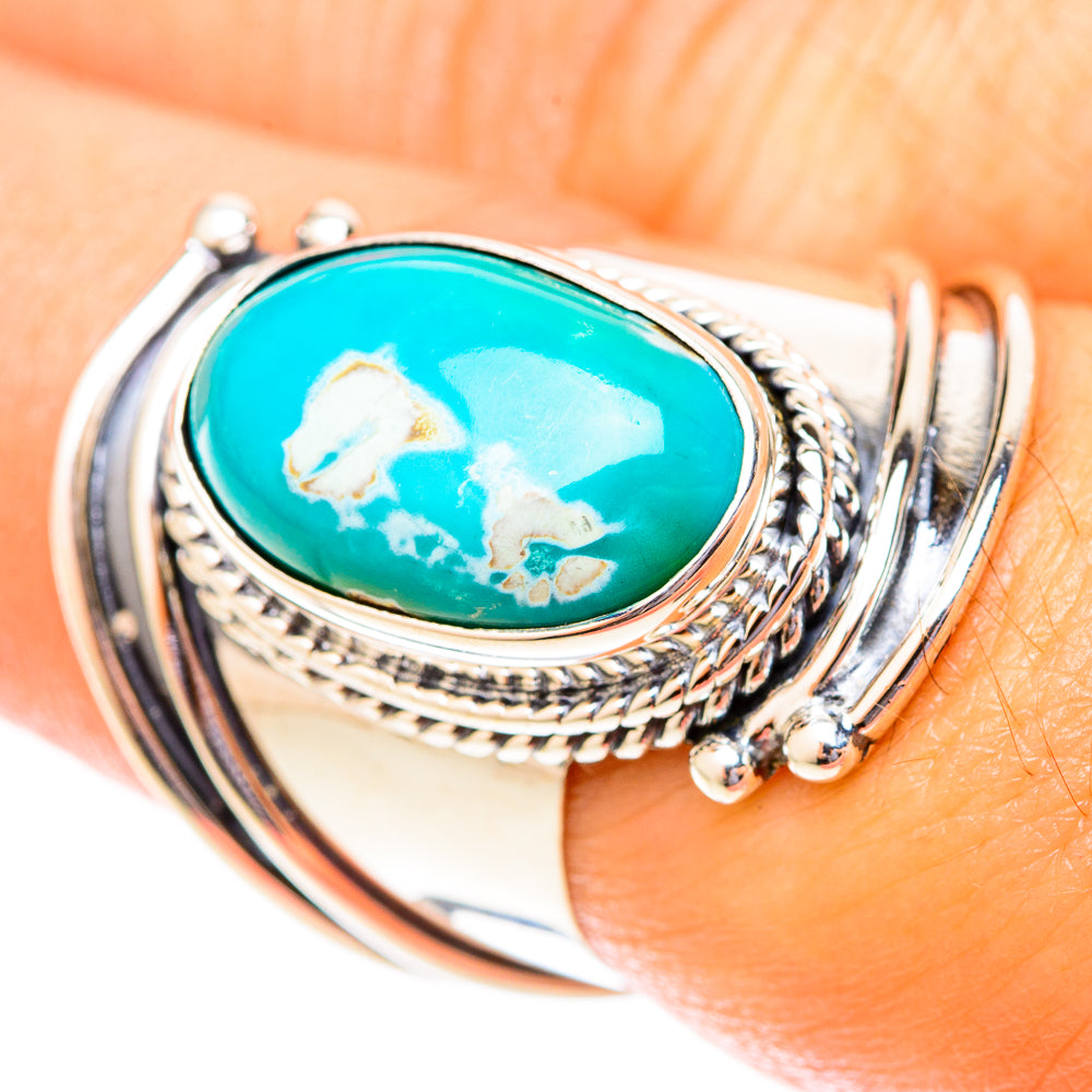 Amazonite Rings handcrafted by Anasilvercos - RING119899