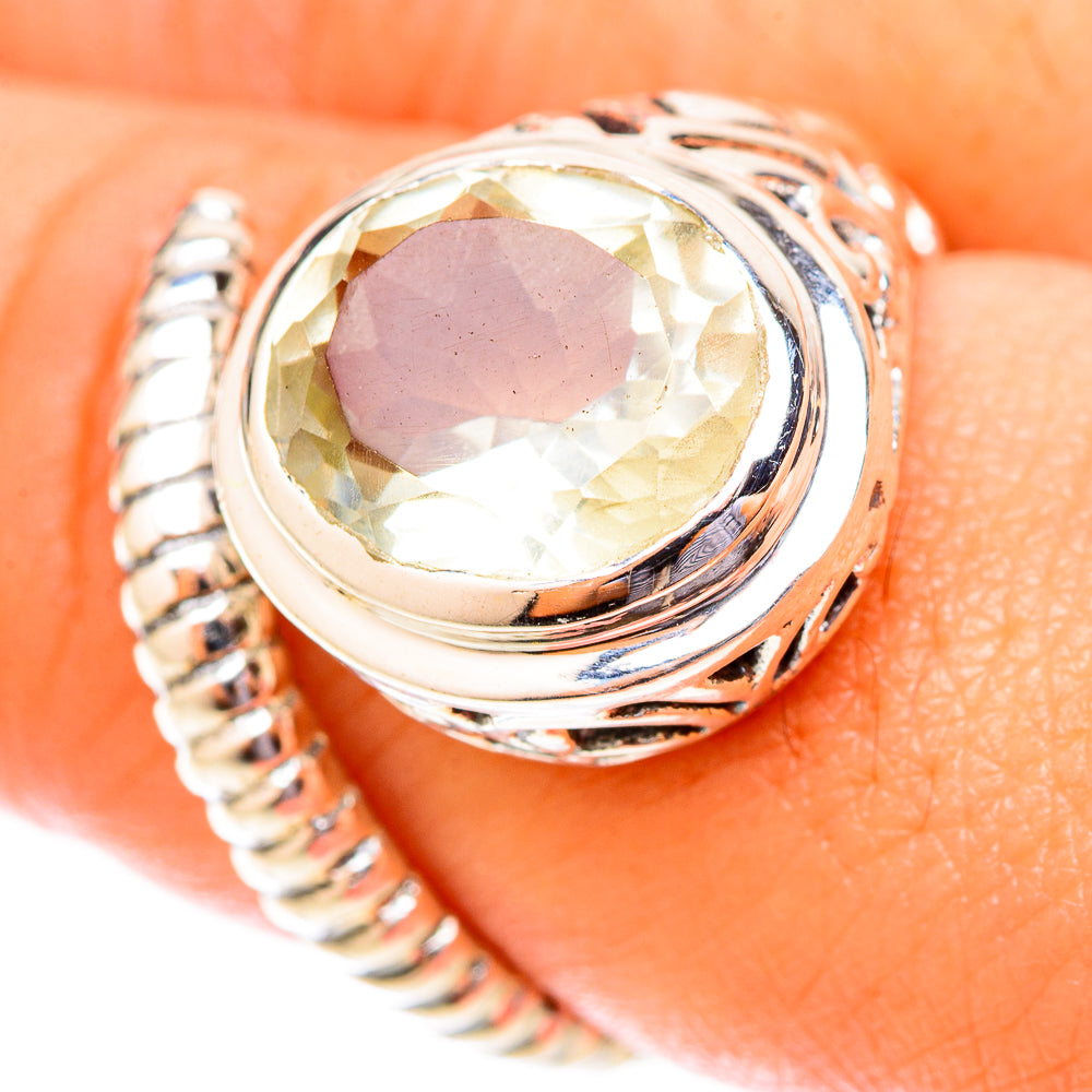 White Quartz Rings handcrafted by Anasilvercos - RING119909