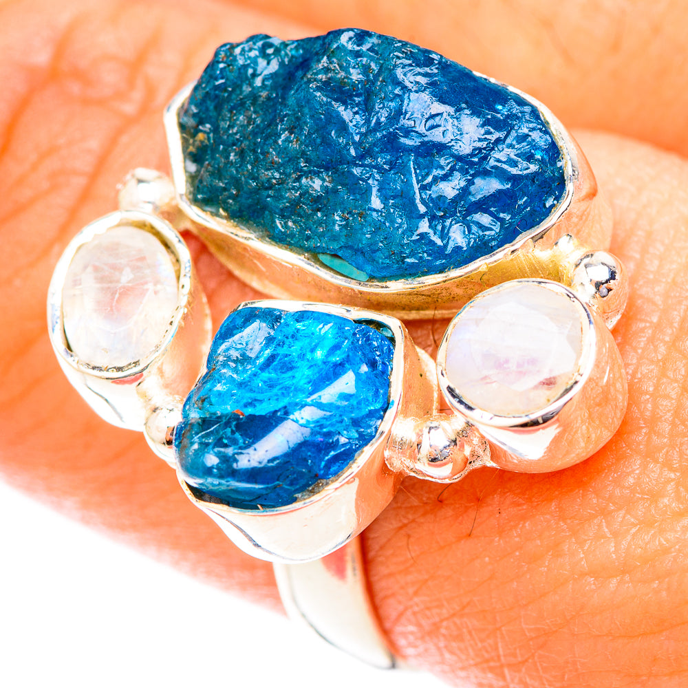 Apatite Rings handcrafted by Anasilvercos - RING119934