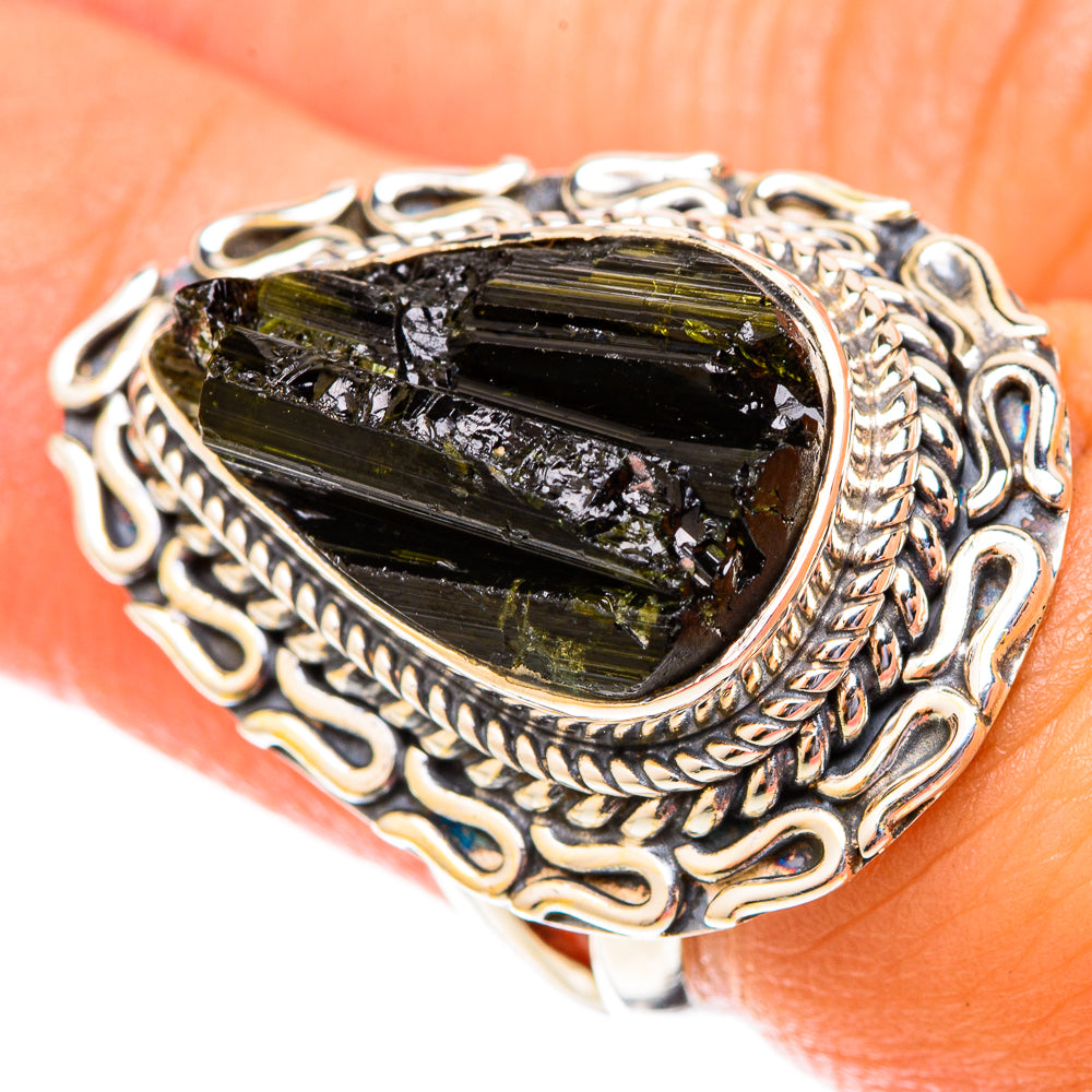 Tektite Rings handcrafted by Anasilvercos - RING119951