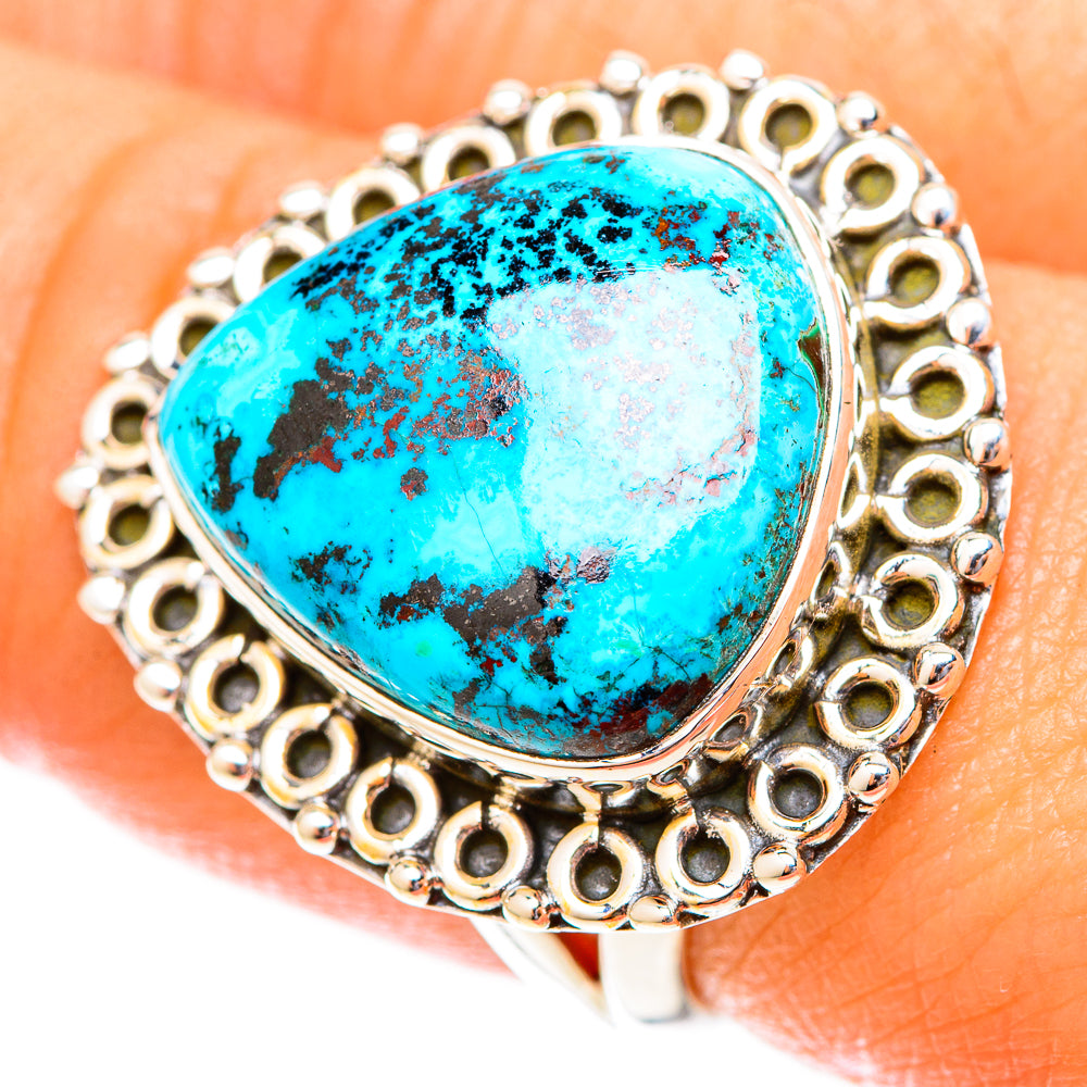 Shattuckite Rings handcrafted by Anasilvercos - RING119963