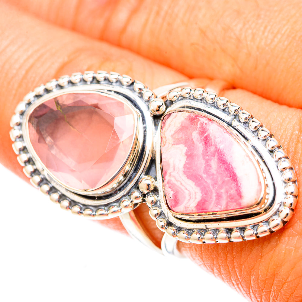 Rhodochrosite Rings handcrafted by Anasilvercos - RING119987
