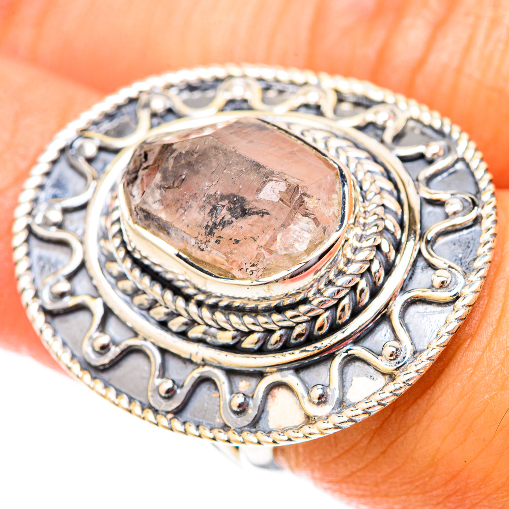 Herkimer Diamond Rings handcrafted by Anasilvercos - RING120001