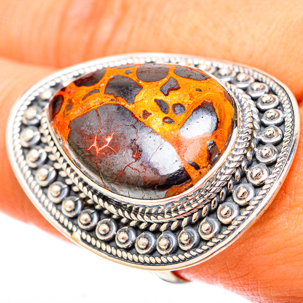 Bauxite Rings handcrafted by Anasilvercos - RING120036