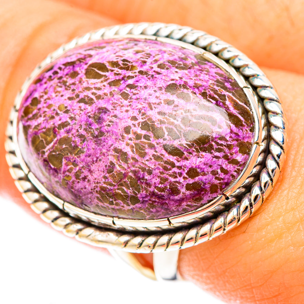 Stichtite Rings handcrafted by Anasilvercos - RING120047