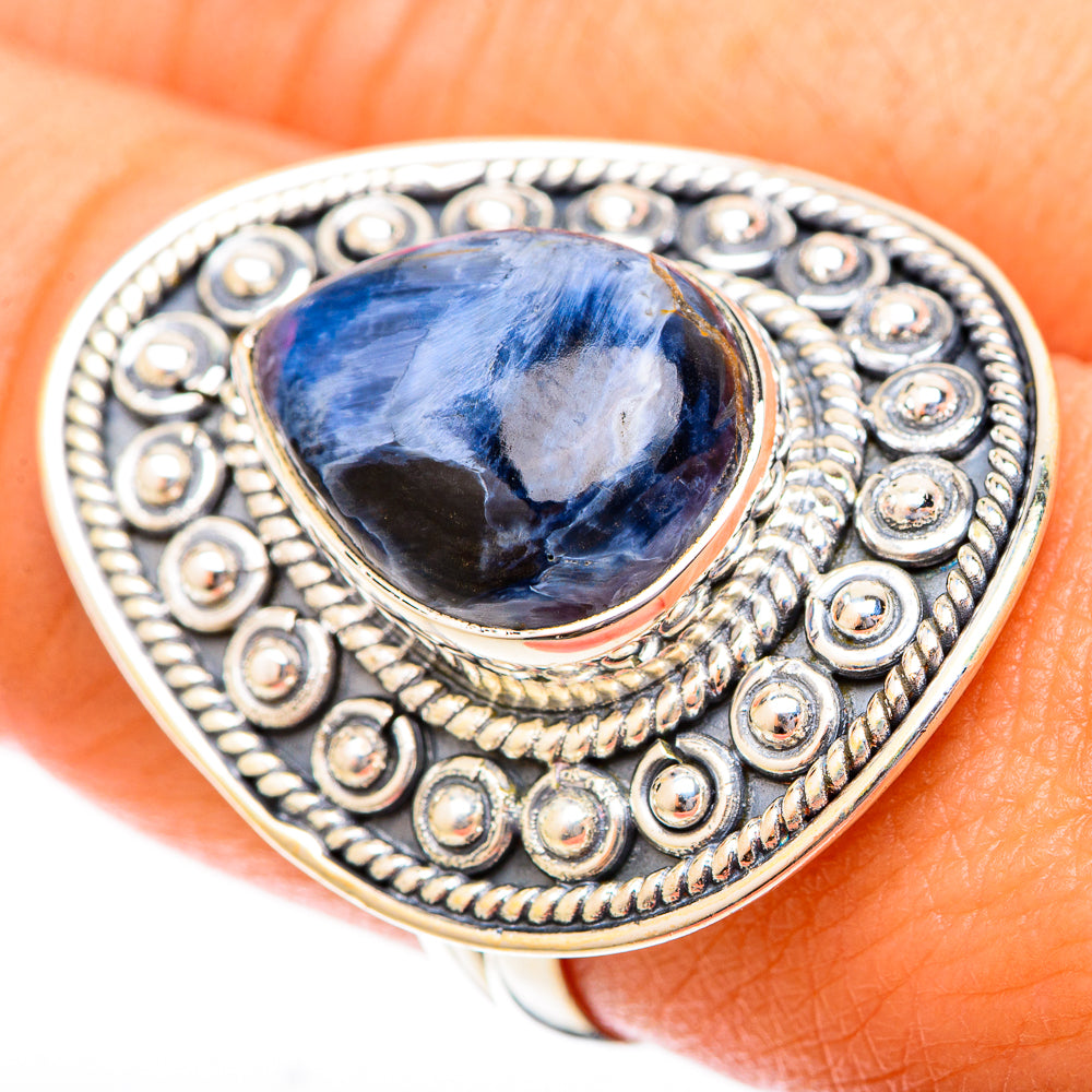 Pietersite Rings handcrafted by Anasilvercos - RING120049