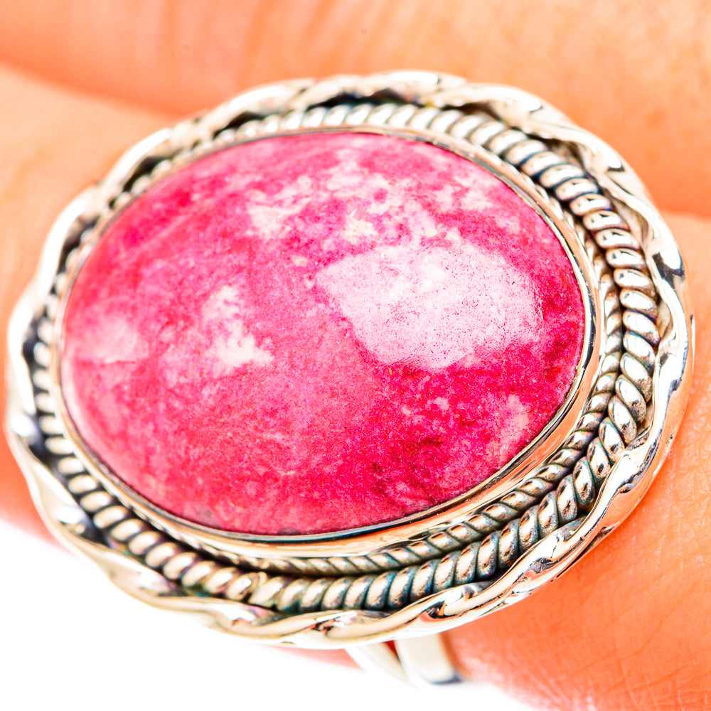 Thulite Rings handcrafted by Anasilvercos - RING120094