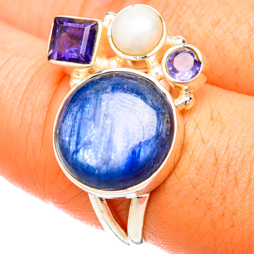 Kyanite Rings handcrafted by Anasilvercos - RING120212
