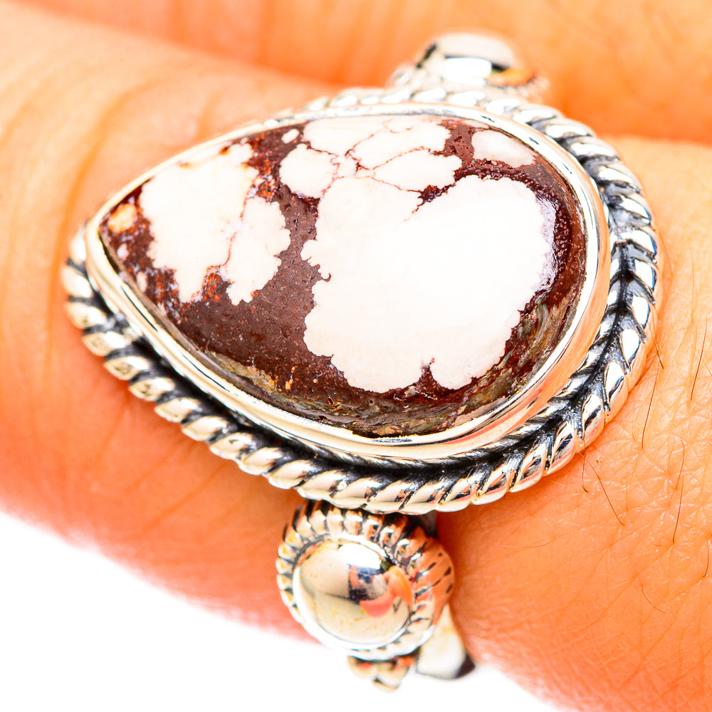 Wild Horse Jasper Rings handcrafted by Anasilvercos - RING120252
