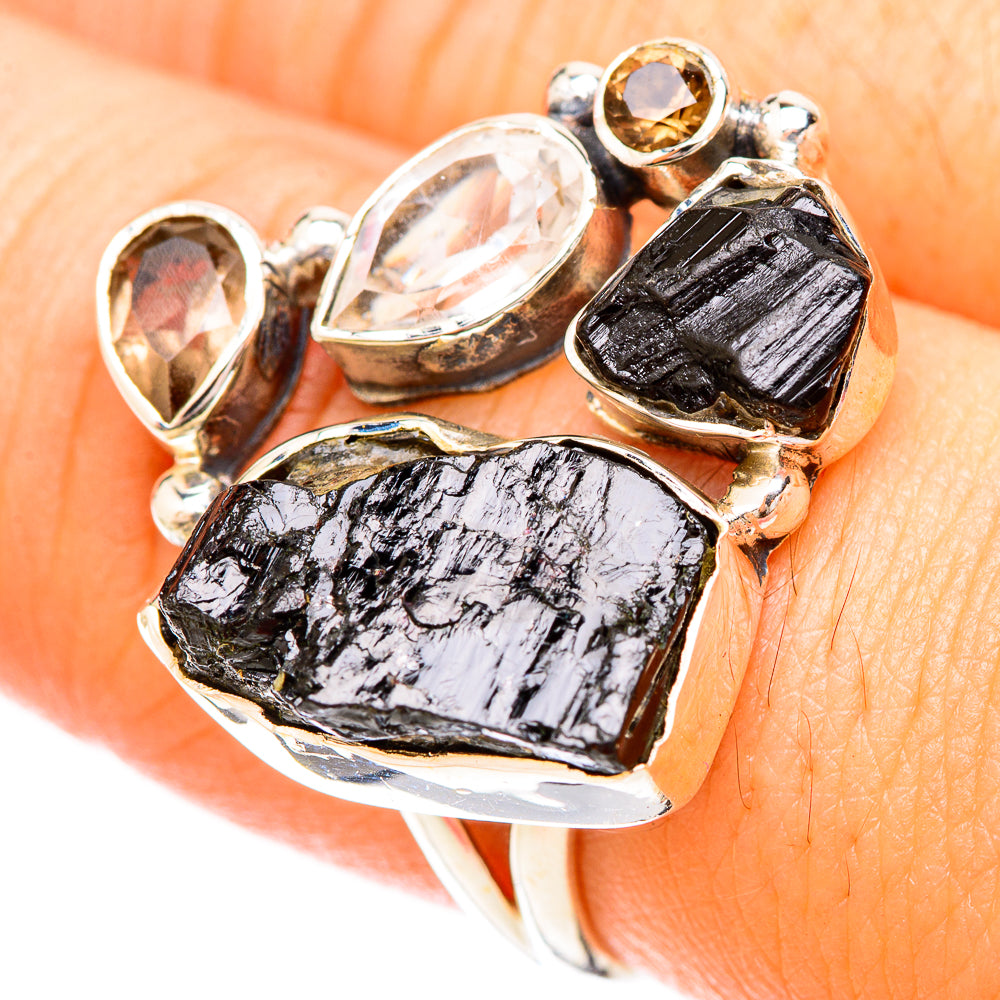 Tektite Rings handcrafted by Anasilvercos - RING120264